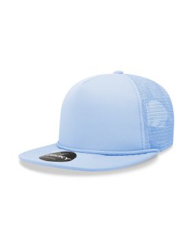 '5 Panel High Profile Structured Foam Trucker'