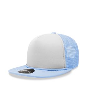 '5 Panel High Profile Structured Foam Trucker'