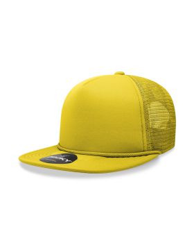 '5 Panel High Profile Structured Foam Trucker'