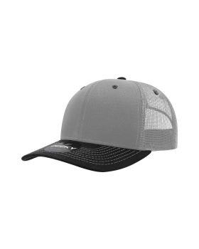 6 Panel Mid Profile Structured Contra-Stitch Trucker