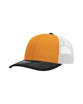 '6 Panel Mid Profile Structured Contra-Stitch Trucker'