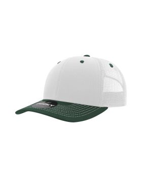 '6 Panel Mid Profile Structured Contra-Stitch Trucker'