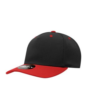 '5 Panel Mid Profile Structured Polyester Cap'