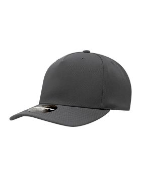 '5 Panel Mid Profile Structured Polyester Cap'
