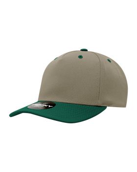 '5 Panel Mid Profile Structured Polyester Cap'
