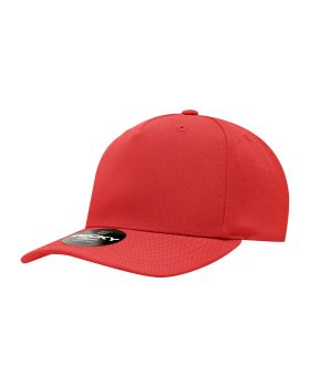 '5 Panel Mid Profile Structured Polyester Cap'