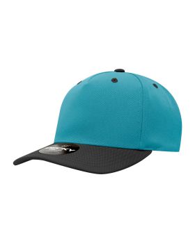 '5 Panel Mid Profile Structured Polyester Cap'