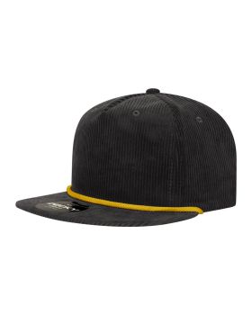 '5 Panel High Profile Relaxed Corduroy Rope Hat'
