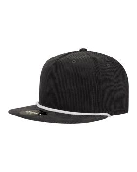 '5 Panel High Profile Relaxed Corduroy Rope Hat'