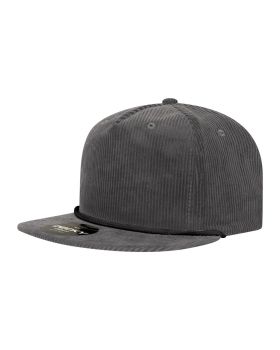 '5 Panel High Profile Relaxed Corduroy Rope Hat'