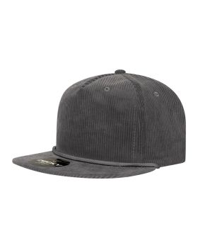 '5 Panel High Profile Relaxed Corduroy Rope Hat'