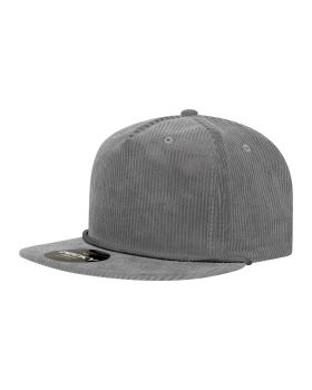 '5 Panel High Profile Relaxed Corduroy Rope Hat'