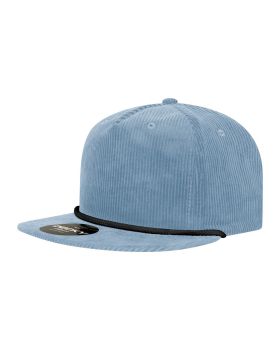 '5 Panel High Profile Relaxed Corduroy Rope Hat'