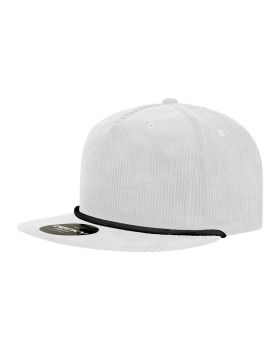 '5 Panel High Profile Relaxed Corduroy Rope Hat'
