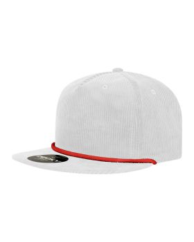 '5 Panel High Profile Relaxed Corduroy Rope Hat'