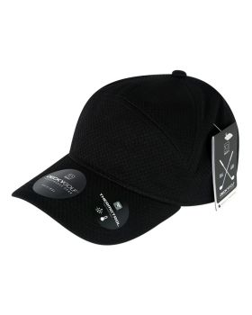 'Dimple Patterned 7 Panel Caps'