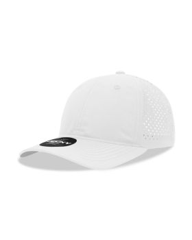 '6 Panel Low Profile Relaxed Perforated Performance Dad Hat'