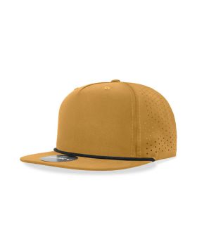 '5 Panel High Profile Relaxed Perforated Performance Rope Hat'