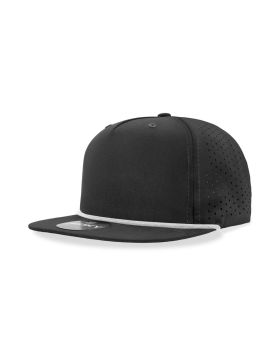 '5 Panel High Profile Relaxed Perforated Performance Rope Hat'