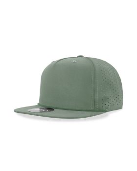 '5 Panel High Profile Relaxed Perforated Performance Rope Hat'