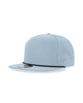 '5 Panel High Profile Relaxed Perforated Performance Rope Hat'