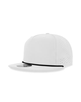 '5 Panel High Profile Relaxed Perforated Performance Rope Hat'