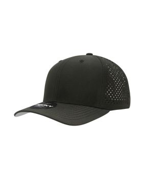 '6 Panel Mid Profile Structured Perforated Performance Cap'