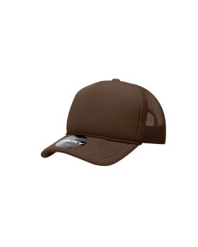 'Youth 5 Panel Mid Profile Structured Foam Trucker'