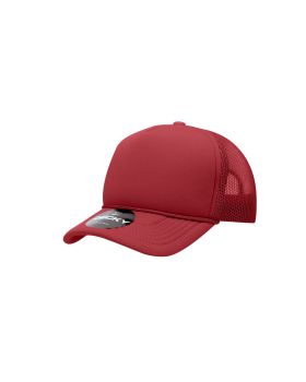 'Youth 5 Panel Mid Profile Structured Foam Trucker'