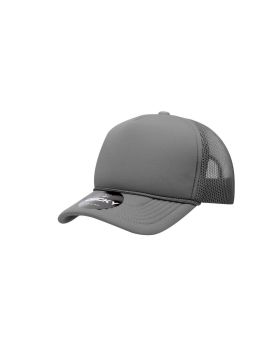 'Youth 5 Panel Mid Profile Structured Foam Trucker'
