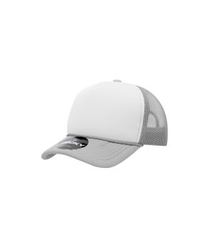 'Youth 5 Panel Mid Profile Structured Foam Trucker'