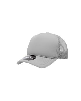 'Youth 5 Panel Mid Profile Structured Foam Trucker'