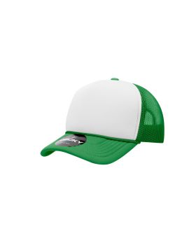 'Youth 5 Panel Mid Profile Structured Foam Trucker'