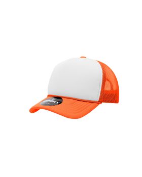 'Youth 5 Panel Mid Profile Structured Foam Trucker'