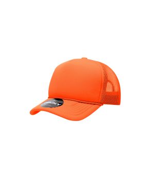 'Youth 5 Panel Mid Profile Structured Foam Trucker'
