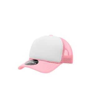 'Youth 5 Panel Mid Profile Structured Foam Trucker'
