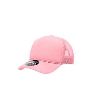 'Youth 5 Panel Mid Profile Structured Foam Trucker'