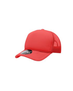 'Youth 5 Panel Mid Profile Structured Foam Trucker'