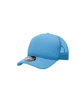 'Youth 5 Panel Mid Profile Structured Foam Trucker'