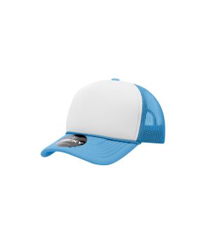 'Youth 5 Panel Mid Profile Structured Foam Trucker'