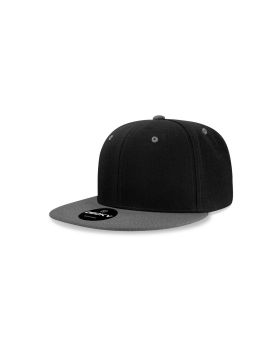'Youth 6 Panel High Profile Structured Acrylic/Polyester Snapback'