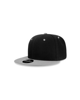 'Youth 6 Panel High Profile Structured Acrylic/Polyester Snapback'