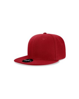 'Youth 6 Panel High Profile Structured Acrylic/Polyester Snapback'
