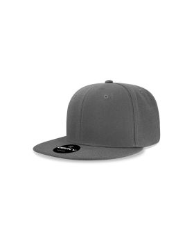 'Youth 6 Panel High Profile Structured Acrylic/Polyester Snapback'