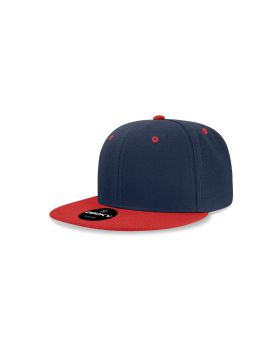 'Youth 6 Panel High Profile Structured Acrylic/Polyester Snapback'
