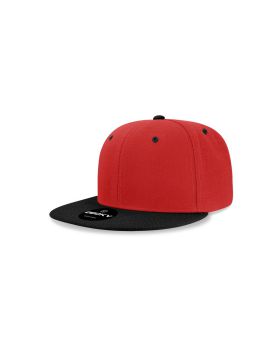 'Youth 6 Panel High Profile Structured Acrylic/Polyester Snapback'
