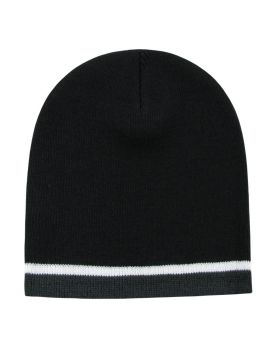 'Double Striped Beanie'