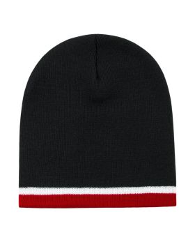 'Double Striped Beanie'