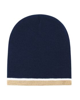 'Double Striped Beanie'