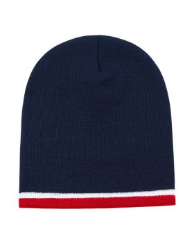 'Double Striped Beanie'